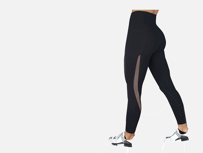 Carbon Fiber Print Leggings, Best Support, BADASS Yoga Pants 